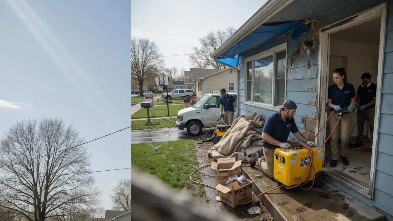 Basement Flood Cleanup in Browning, MO near me